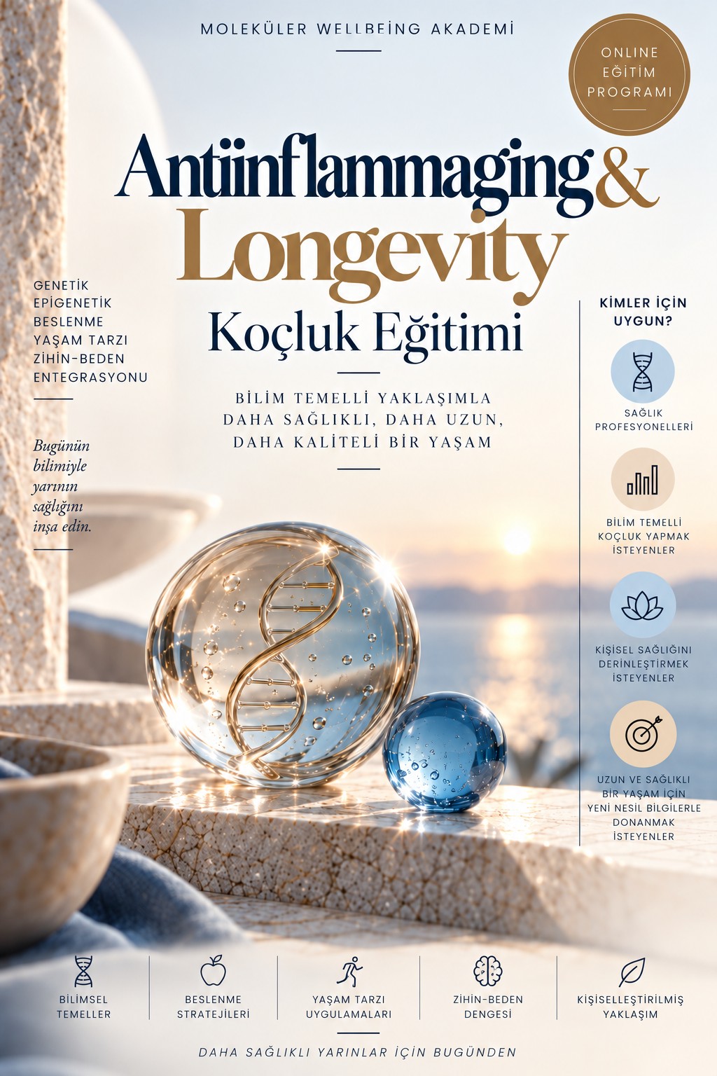 Antiinflammaging & Longevity Koçluğu Eğitimi